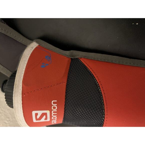 Salomon Sensibelt Bag Zippered Pocket Adjustable Waist Bottle Holder - Picture 3 of 9